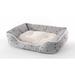 Tucker Murphy Pet™ Precious Tails Pet Bed Polyester in Gray | 6 H x 22 W x 18 D in | Wayfair F585968D3B9B4ECA9B59D9DC8B0B4B8A