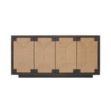 Worlds Away Melrose 69.75" Solid Wood Sideboard Wood in Brown | 33.75 H x 69.75 W x 20 D in | Wayfair MELROSE ES