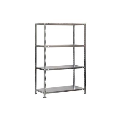SimonRack Metallregal mit Schrauben Advantage 4 Fachböden mit 75 kg pro Ebene Farbe VERZINKT 1500x800x400 mm (Höhe x Länge x Breite) Image
