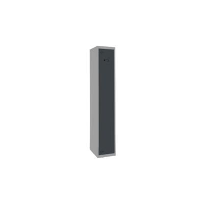 SimonRack Metallschrank 1 Tür GRUNDMODUL Zerlegt GRAU/ANTHRACITE 1800x400x500 mm (Höhe x Länge x Breite) Image