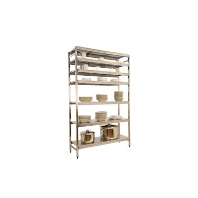SimonRack Simoninox Edelstahl-Regal Grundregal SIMONINOX 7 Fachböden 2000x1260x500 mm (Höhe x Länge x Breite) Image