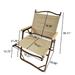 Foldable and Portable Chair with Armrests,Set of 4