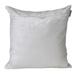 Parkland Collection Koko Transitional Quilted White Throw Pillow