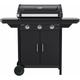 Campingaz - bbq gaz compact 3 lx plus 2 en 1 - 100% grille fonte + 50% plancha acier - Grill