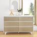 Max and Lily Scandinavian 6 Drawer Dresser