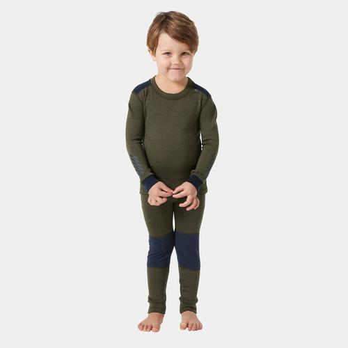 Helly Hansen Kinder Lifa® Base-layer-set Aus Merino-wolle 98/3