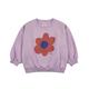 Bobo Choses - Sweatshirt Big Flower In Lila, Gr.140/146