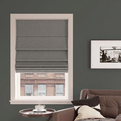 Wide Width Pryer Cordless Roman Shade by BrylaneHo...