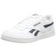 Reebok Damen Court Advance Sneaker, FTWR White FTWR White Vector Navy, 35 EU