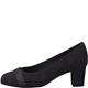 Jana Damen Pumps Elegant Kleiner Absatz Weite H Mehrweite, Grau (Anthracite), 36 EU