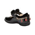 Lelli Kelly Limited Edition LK8719 (DB01) Apple Charm Black Patent School Shoes (UK_Footwear_Size_System, Little_Kid, Women, Numeric, Medium, Numeric_9)