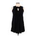 Old Navy Casual Dress - Popover: Black Dresses - Women's Size Medium