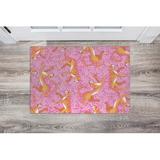 Pink Rectangle 3' x 5' Area Rug - Bungalow Rose Palau Area Rug 60.0 x 36.0 x 0.08 in white | Wayfair C66F848C311D418990E0AF3696F2CC07