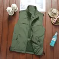 Gilet de pêche pour homme veste de chasse manteau d'été vêtements militaires veste de travail