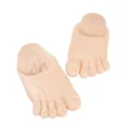 Pantoufles de simulation pour enfant chaussures Parker gros pieds parodie pieds nus jouets à