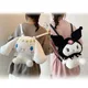 Sac à dos en peluche Hello Kitty Yugui pour femme sac à bandoulière chien de dessin animé Kuromi