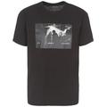 Armani Exchange Men's Regular Fit Concert Graphic Tee T-Shirt, Black, XL
