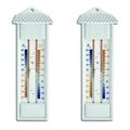 TFA Dostmann Analoges Maxima-Minima-Thermometer, geeignet für innen und außen, wetterfest, L 80 x B 32 x H 232 mm (Packung mit 2)