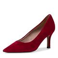 Tamaris Damen Pumps Leder Stilettoabsatz; RED/rot; 37 EU