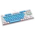 Docooler Wired 87-Key Mechanical Gaming Keyboard Rainbow Backlit Keyboard For Windows PC Laptop for Game and Office