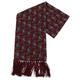 Knightsbridge Burgundy Paisley Silk Scarf