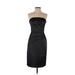 White House Black Market Cocktail Dress - Sheath: Black Dresses - Women's Size 6