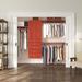 John Louis Home Solid Wood Walk-In Closet System w/ 5-Drawers & Solid Panel Doors Solid Wood in Red | 16 D in | Wayfair JLH-487