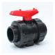 Tinor - pvc ball valve i 32mm i 1 inch i for glue sockets and fittings i Stop valve i pvc pipe fitting i Ball valve for swimming pool and pond