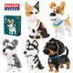 Balody-Mini blocs de construction de chien de dessin animé pour enfants chien de compagnie Teddy