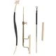 Brass Violin Luthier Tools Kit Violin Sound Post Set Sound Post Installation Tool Violin Making