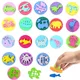 6 Pcs EVA Sponge Press-die Children Paint Sponge Learn Finger Painting Sponge Brush Foam DIY Various