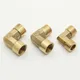 1/8" 1/4" 3/8" 1/2" 3/4" 1" Female / Male Thread 90 Deg Brass Elbow Pipe Fitting Connector Coupler