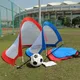 Free Shipping Portable Folding Football Goal Football Net Outdoor Mini Football Training Goal Net