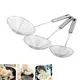 Stainless Steel Frying Strainer French Fries Frying Spoon Wire Mesh Skimmer Strainer Colander Fryer