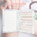 160PCS Colors Fake Nails Tips Display Book Nail Polish Storage Book False Nails Styles Showing Book