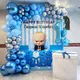 110pcs boss baby Arch Kit Garland Foil Helium Balloon Baby Shower Birthday Theme Party Decorations
