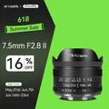7artisans 7.5mm F2.8 Mark II Ultra Wide-Angle Fisheye Manual Lens for Sony E Fuji XF Nikon Z Micro
