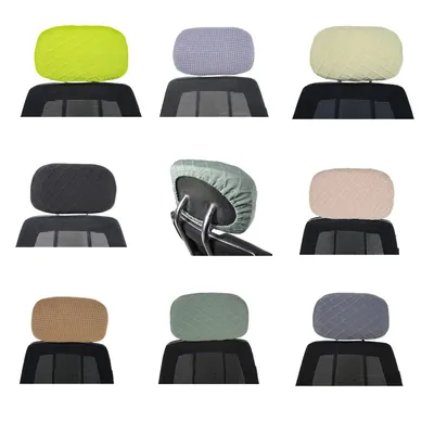 Gaming Chair Headrest Cover Elastic Office Chair Head Pillow Cover Chair Headrest Protection