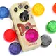 1 stück Candy Farbe Elektrische Gitarre Effekt Pedal Candy Abdeckung Kappe Fußschalter Topper