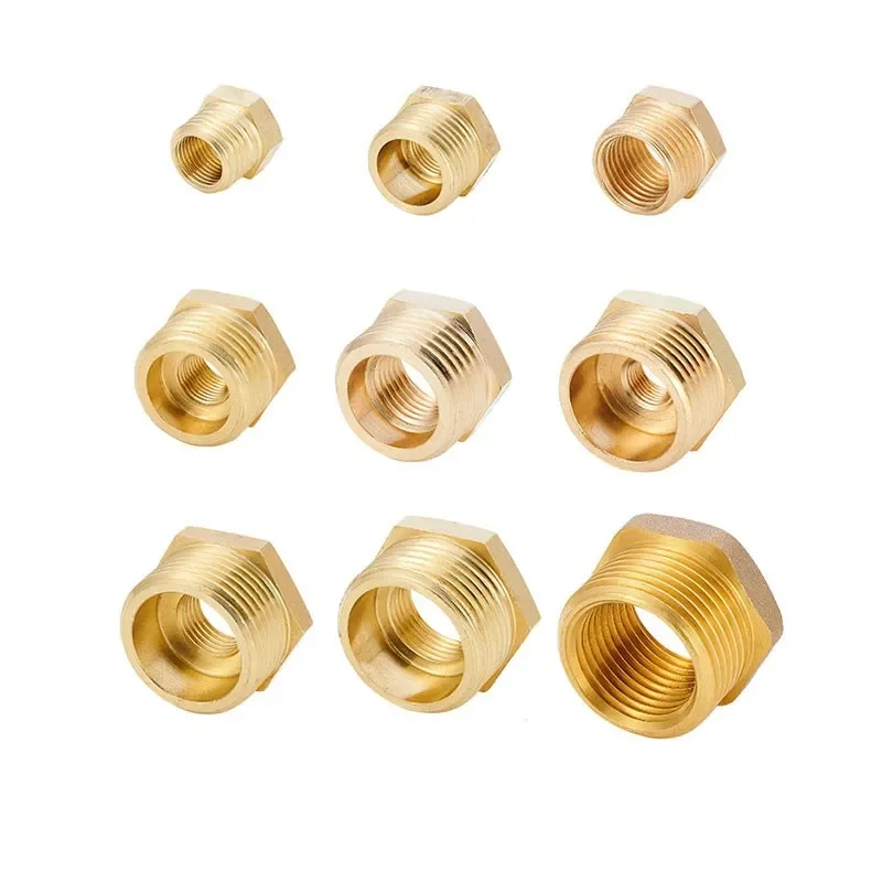 M10x1 m14x1, 5 m20x1, 5 1/4 ''1/2'' 3/4 ''1''gewinde pneumatisches Manometer Konvertierungs adapter Rohr verschraubungen Image