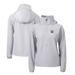 Women's Cutter & Buck Gray Quinnipiac Bobcats Charter Eco Recycled Half-Zip Anorak Jacket