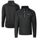 Men's Cutter & Buck Charcoal UTSA Roadrunners Big Tall Mainsail Sweater-Knit Half-Zip Pullover Jacket