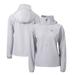 Women's Cutter & Buck Gray Miami Hurricanes Charter Eco Recycled Half-Zip Anorak Jacket