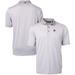 Men's Cutter & Buck Gray/White Rutgers Scarlet Knights Big Tall Virtue Eco Pique Micro Stripe Recycled Polo
