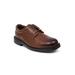 Wide Width Men's Times Plain Toe Oxford Dress Shoes by Deer Stags in Brown (Size 13 W)