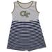 Girls Youth White Georgia Tech Yellow Jackets Tank Dress