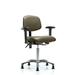 Inbox Zero Lashaunta Task Chair Aluminum/Upholstered in Brown | 27 W x 25 D in | Wayfair 1AFBBC14E16147ADAB4C21B68AA23708