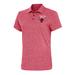 "Women's Antigua Heather Red Chicago Bulls Motivated Polo"