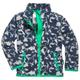 Playshoes - Kid's Fleece-Jacke Sterne Camouflage - Fleecejacke Gr 116 blau