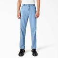 Dickies Men's Houston Relaxed Fit Jeans - Light Denim Size 31 34 (DUR08)